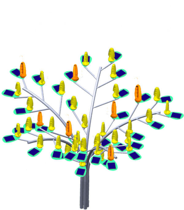 Windtree, l'albero che produce energia da eolico e fotovoltaico | Elettronauti.it