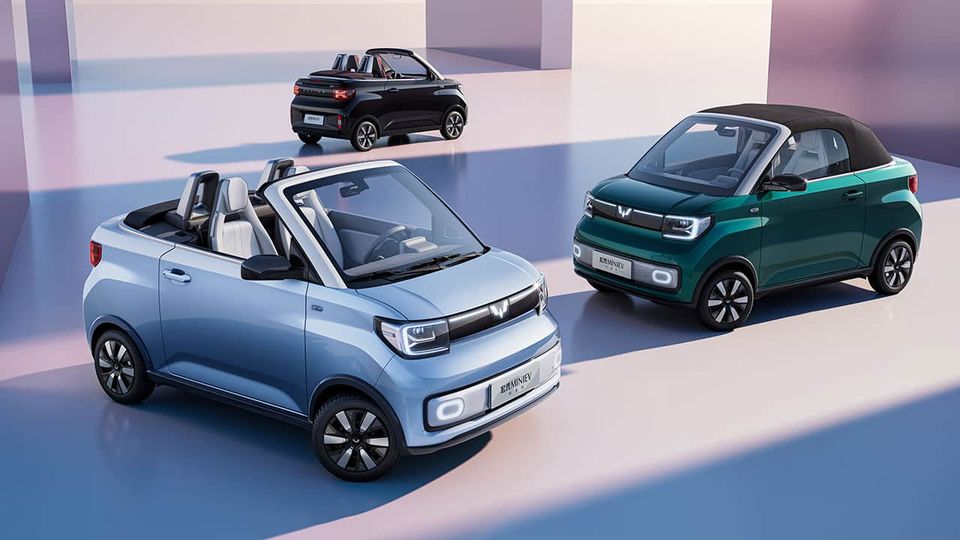 Wuling Hong Guang Mini EV Cabrio