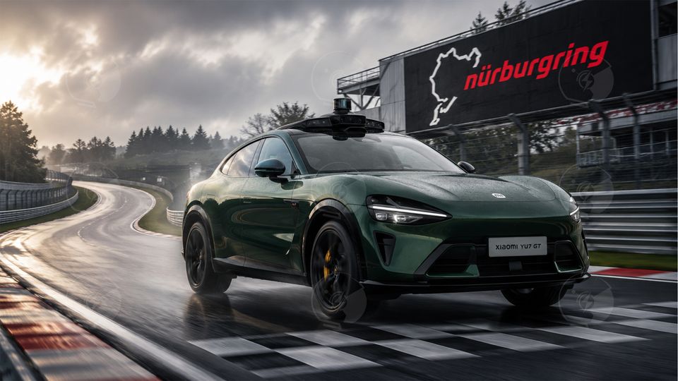 Xiaomi YU7 GT compie il primo giro senza pilota al Nürburgring