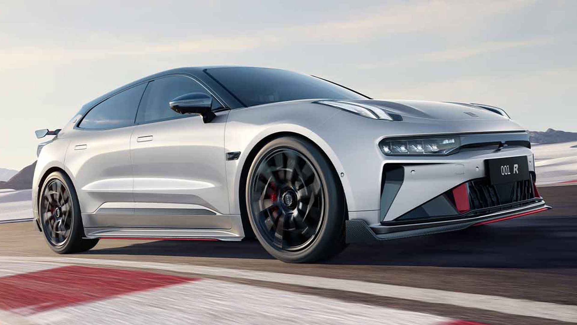 La 001 FR di ZEEKR avrà quattro motori , batterie CATL Qilin e 1.265 CV