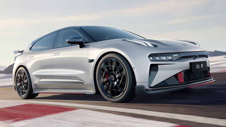 La 001 FR di ZEEKR avrà quattro motori , batterie CATL Qilin e 1.265 CV