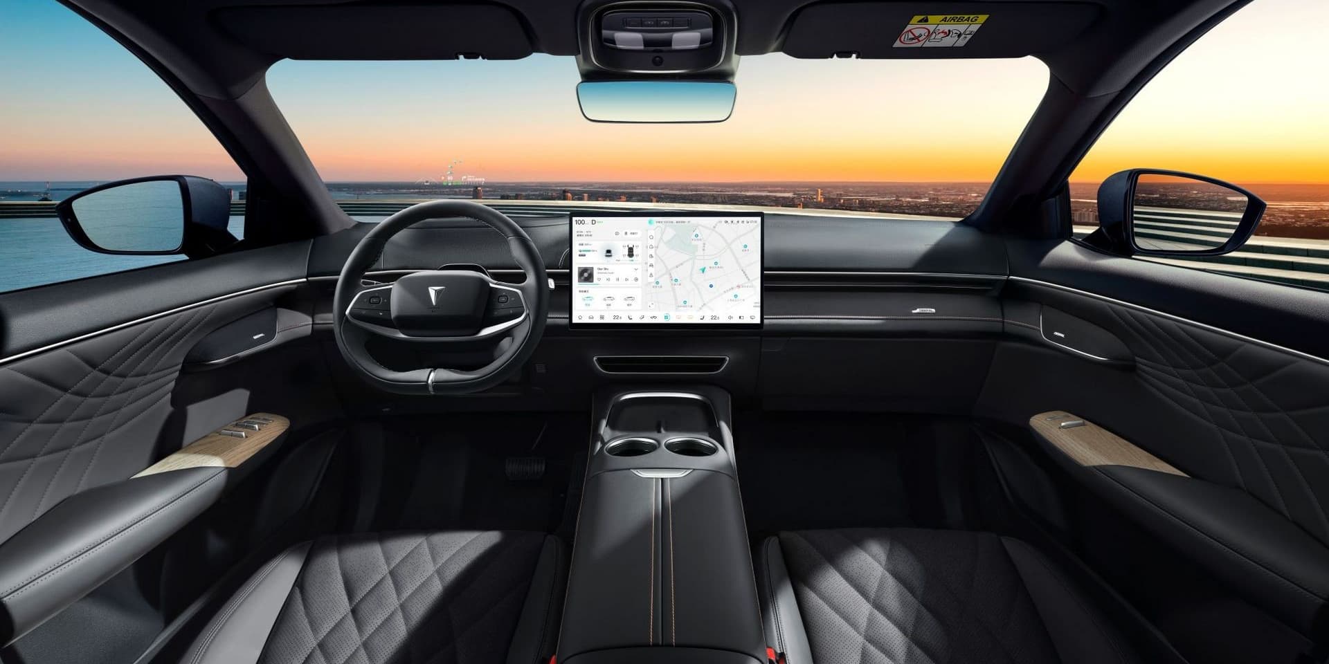 Elettronauti.it Changan Deepal S07 Interno nero