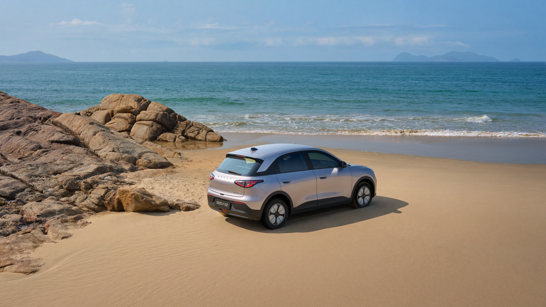Elettronauti.it Geely EX2 al mare
