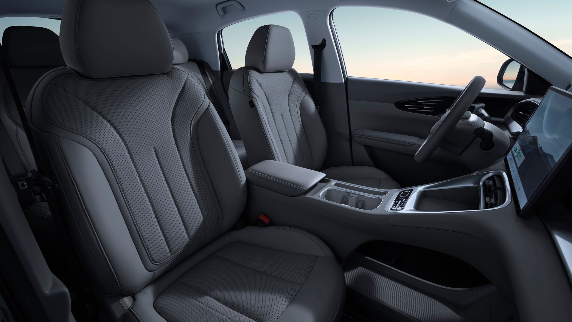 Elettronauti.it Geely EX2 Interno Scuro