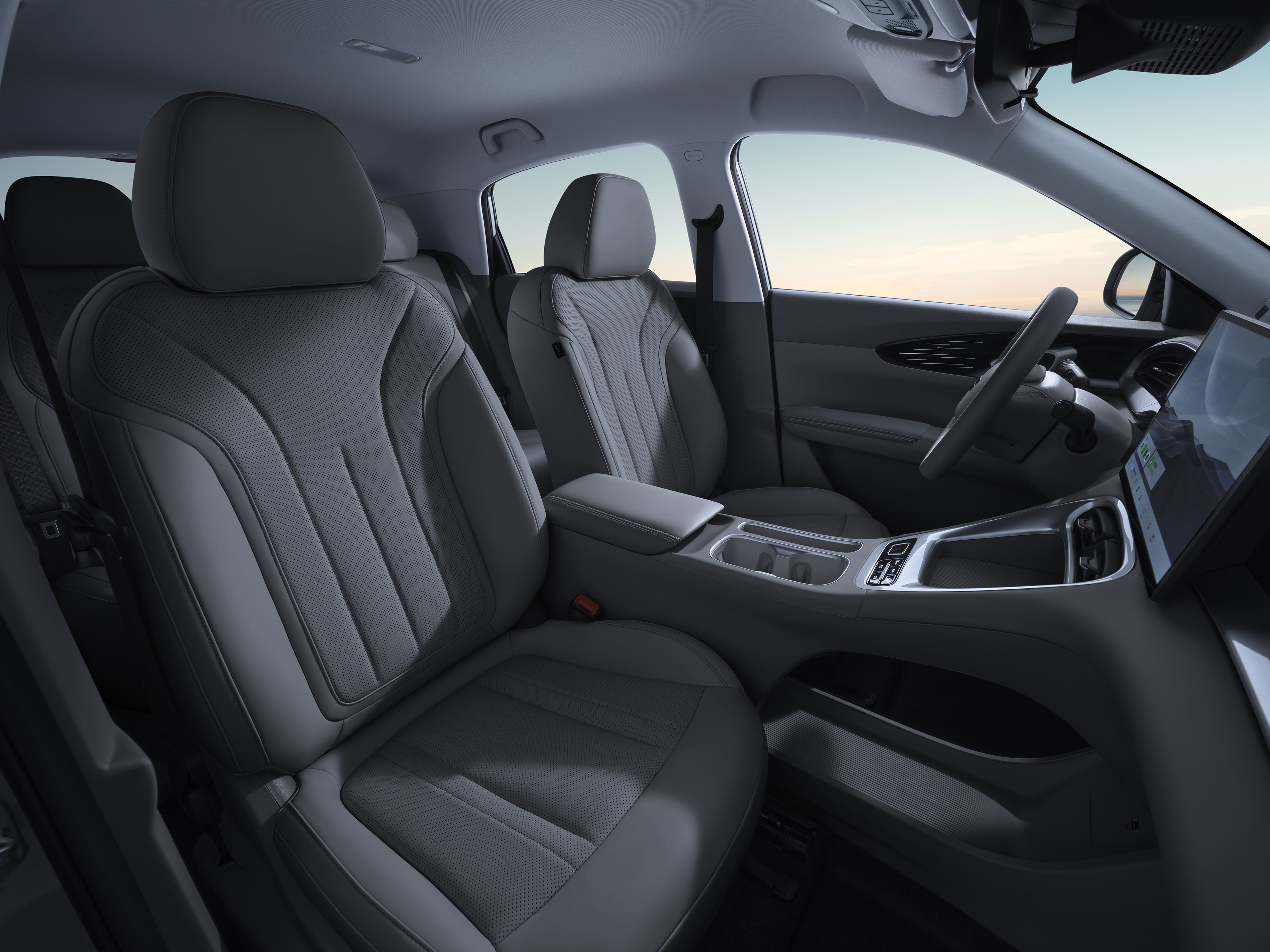 Elettronauti.it Geely EX2 Interno Scuro