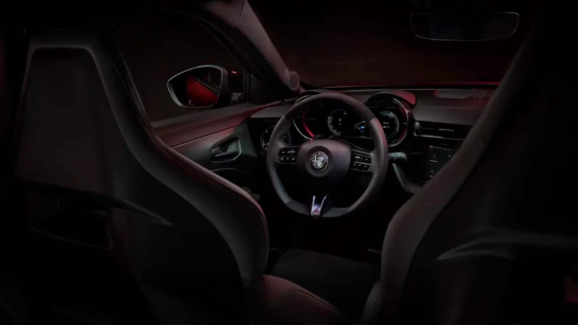 Elettronauti - Alfa Romeo Junior 54kWh - Plancia - Vista della plancia