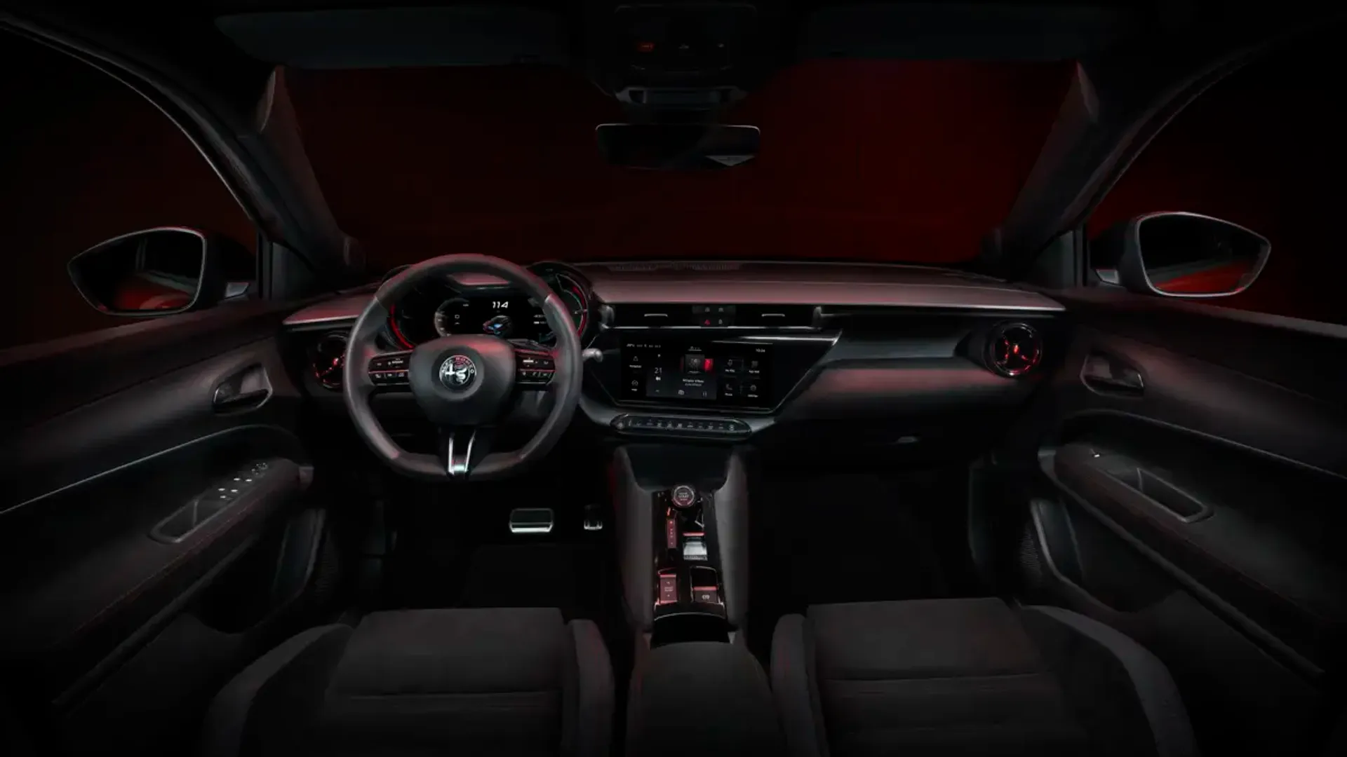 Elettronauti - Alfa Romeo Junior 54kWh - Plancia - Vista della plancia