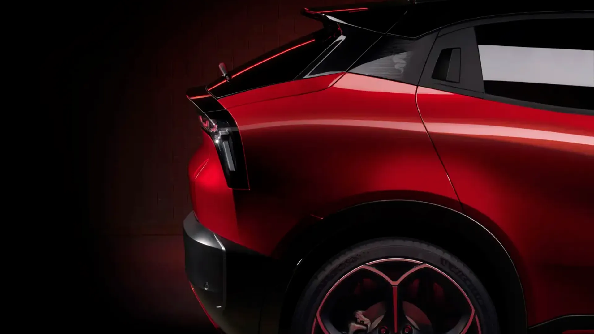 Elettronauti - Alfa Romeo Junior 54kWh - Rosso - Esterno - Vista anteriore a tre quarti
