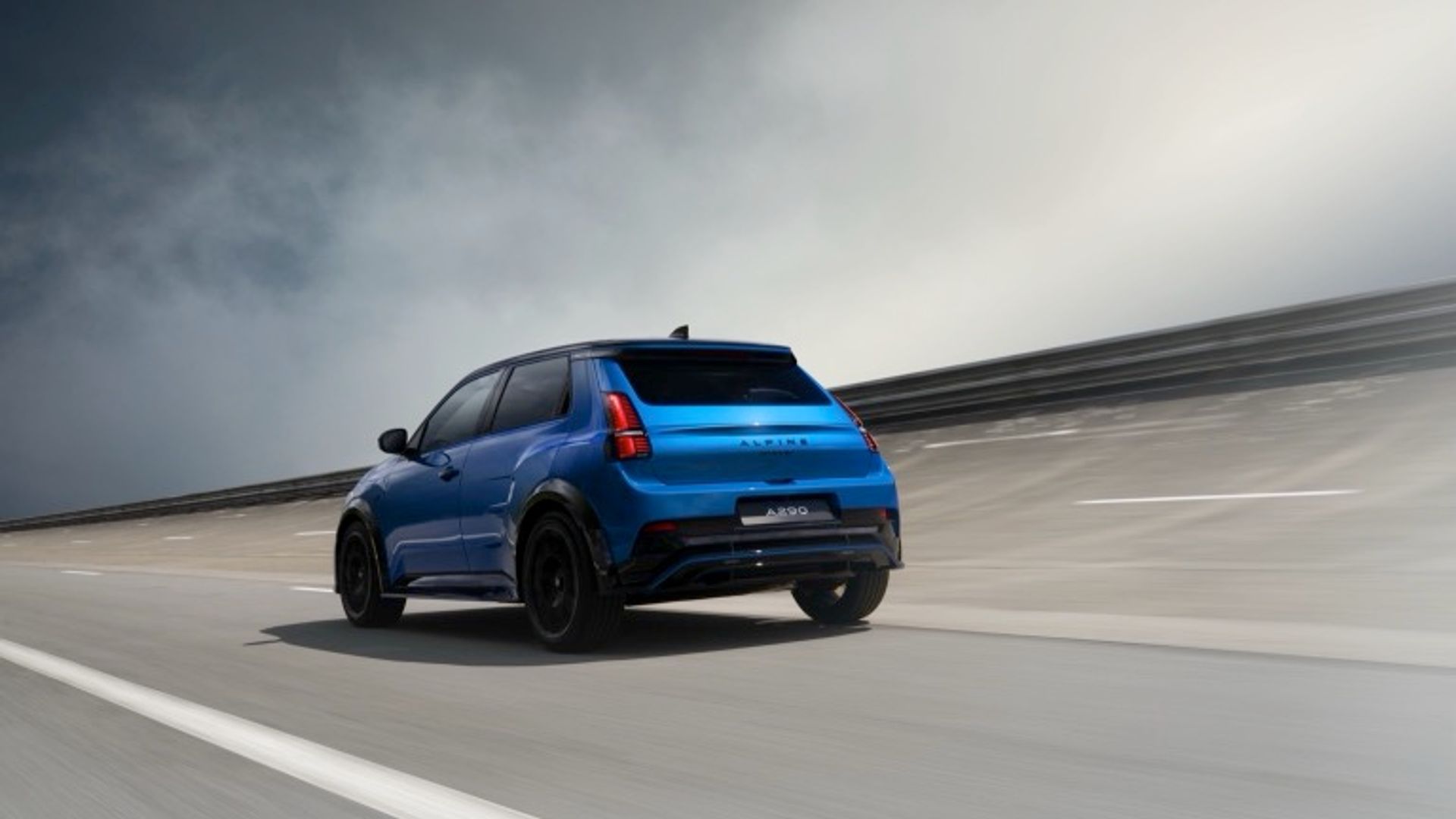 Elettronauti - Alpine A290 GT - Blu - Esterno - Vista anteriore a tre quarti