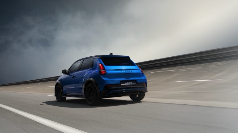 Elettronauti - Alpine A290 GT - Blu - Esterno - Vista anteriore a tre quarti