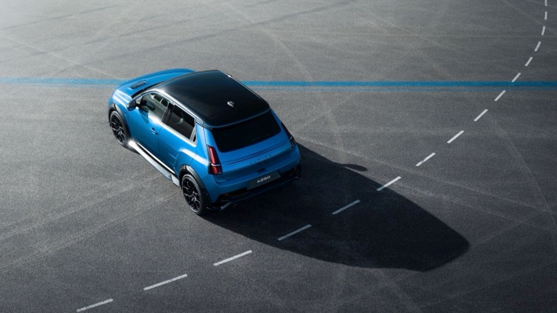 Elettronauti - Alpine A290 GT - Blu - Esterno - Vista anteriore a tre quarti