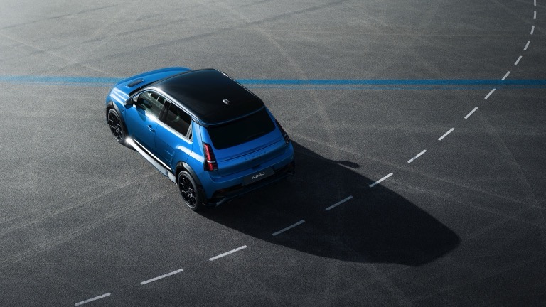 Elettronauti - Alpine A290 GT - Blu - Esterno - Vista anteriore a tre quarti