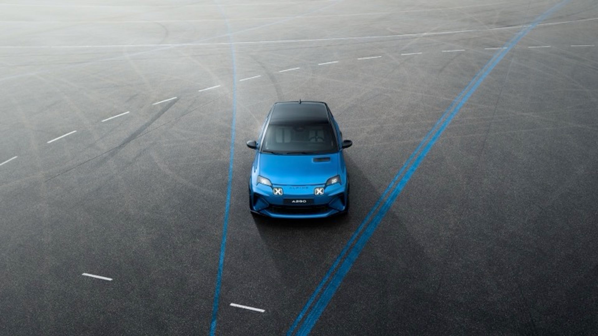 Elettronauti - Alpine A290 GT - Blu - Esterno - Vista anteriore a tre quarti