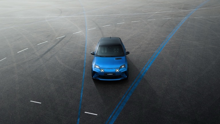 Elettronauti - Alpine A290 GT - Blu - Esterno - Vista anteriore a tre quarti