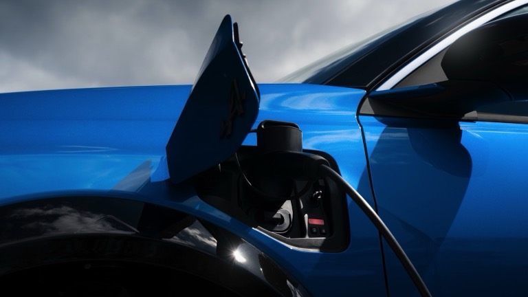 Elettronauti - Alpine A290 GT - Blu - Esterno - Vista anteriore a tre quarti