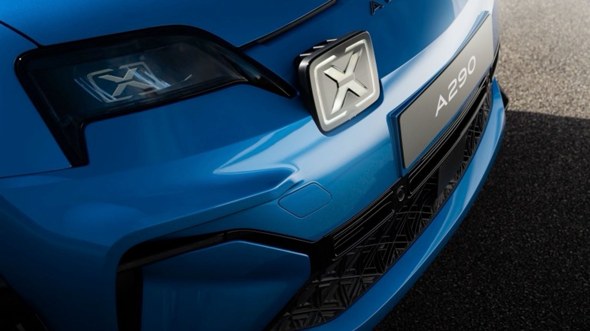 Elettronauti - Alpine A290 GT - Blu - Esterno - Vista anteriore a tre quarti