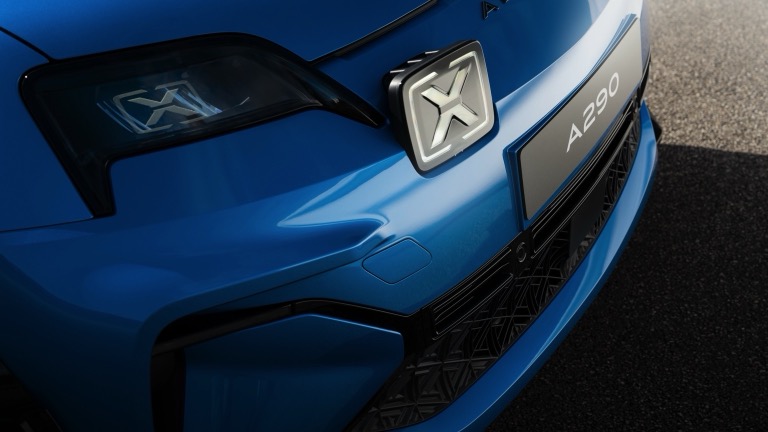 Elettronauti - Alpine A290 GT - Blu - Esterno - Vista anteriore a tre quarti