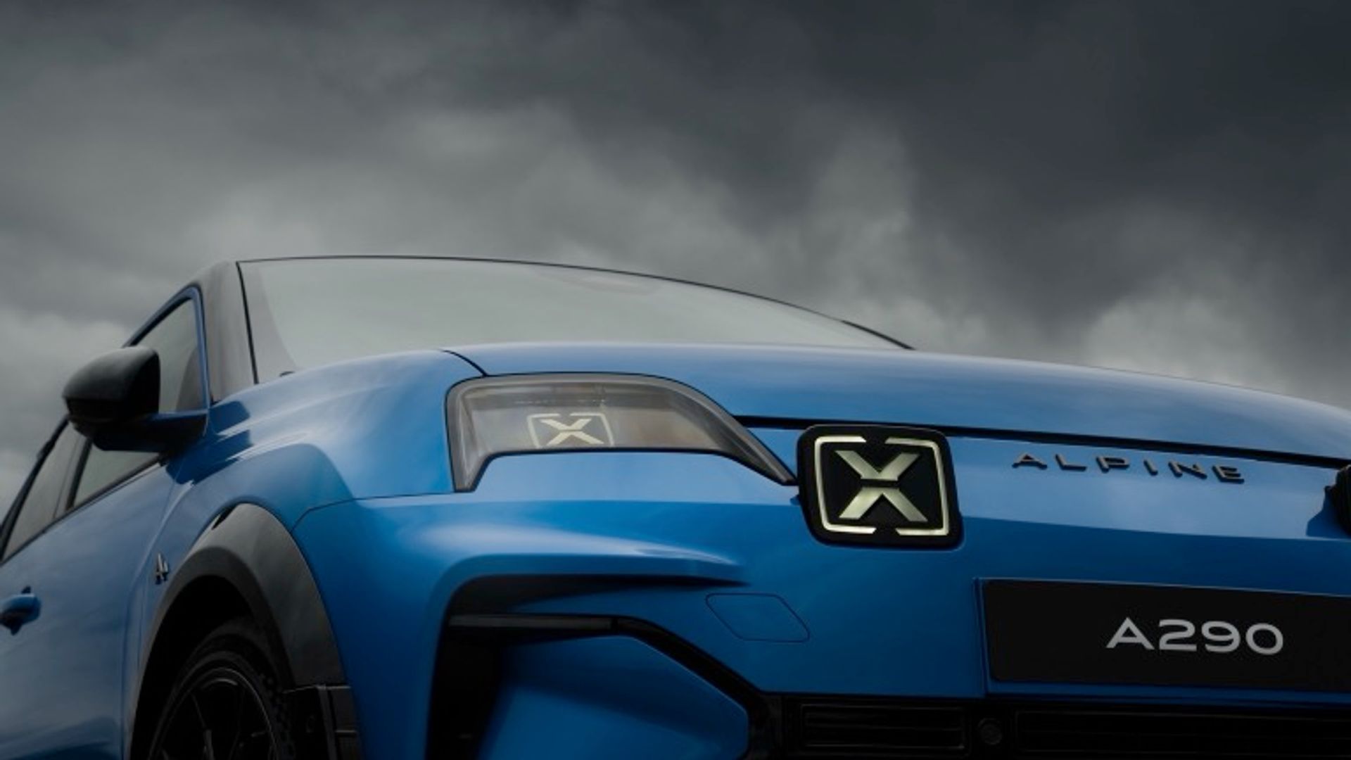 Elettronauti - Alpine A290 GT - Blu - Esterno - Vista anteriore a tre quarti