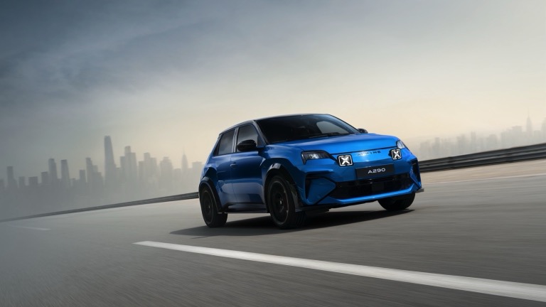 Elettronauti - Alpine A290 GT - Dark Blue - Esterno - Vista anteriore a tre quarti