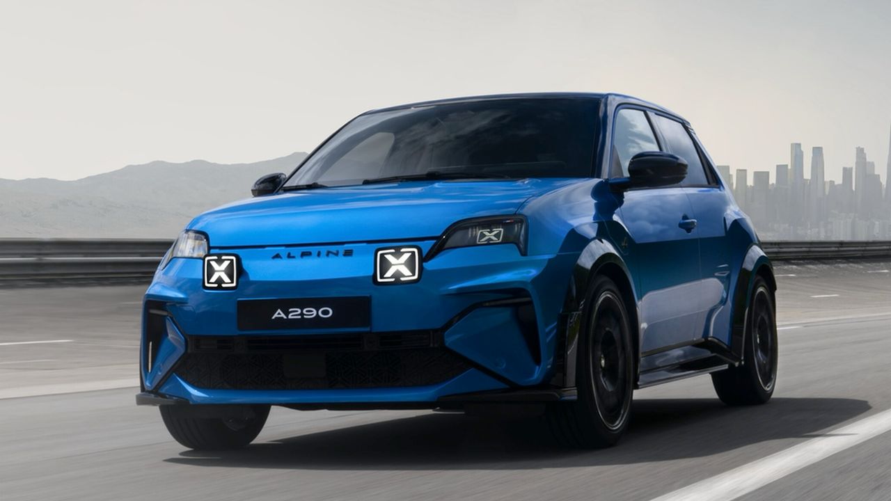 Elettronauti - Alpine A290 GT - Grigio - Esterno - Vista anteriore a tre quarti