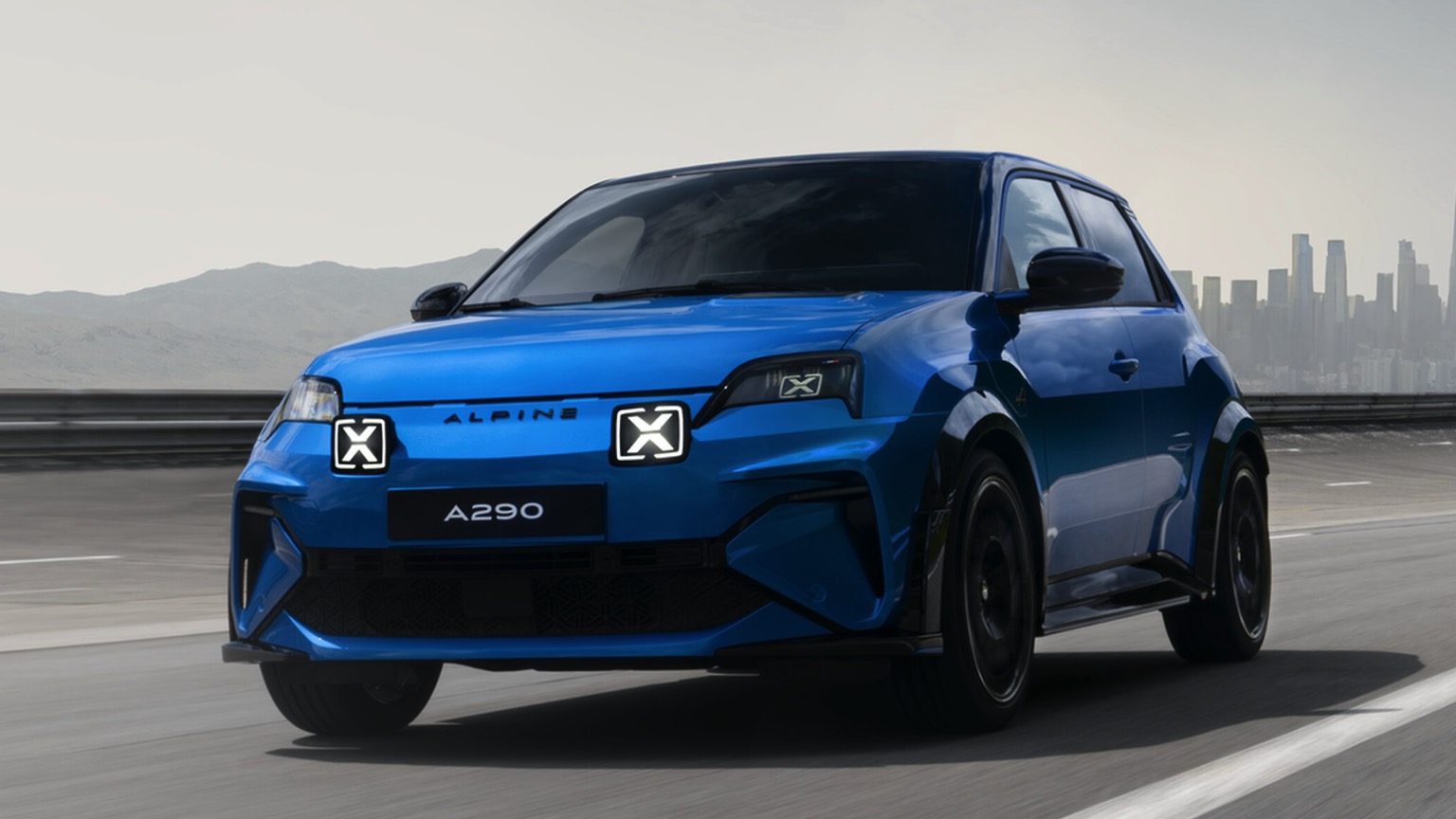 Elettronauti - Alpine A290 GT - Grigio - Esterno - Vista anteriore a tre quarti