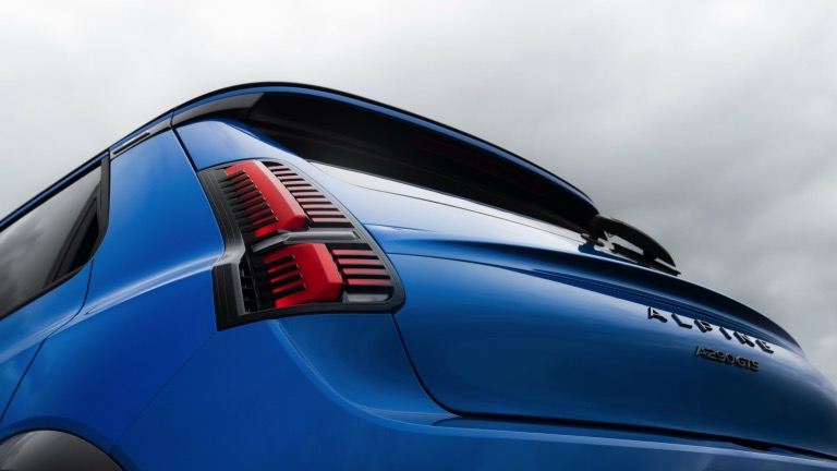 Elettronauti - Alpine A290 GT - Blu - Esterno - Vista posteriore a tre quarti