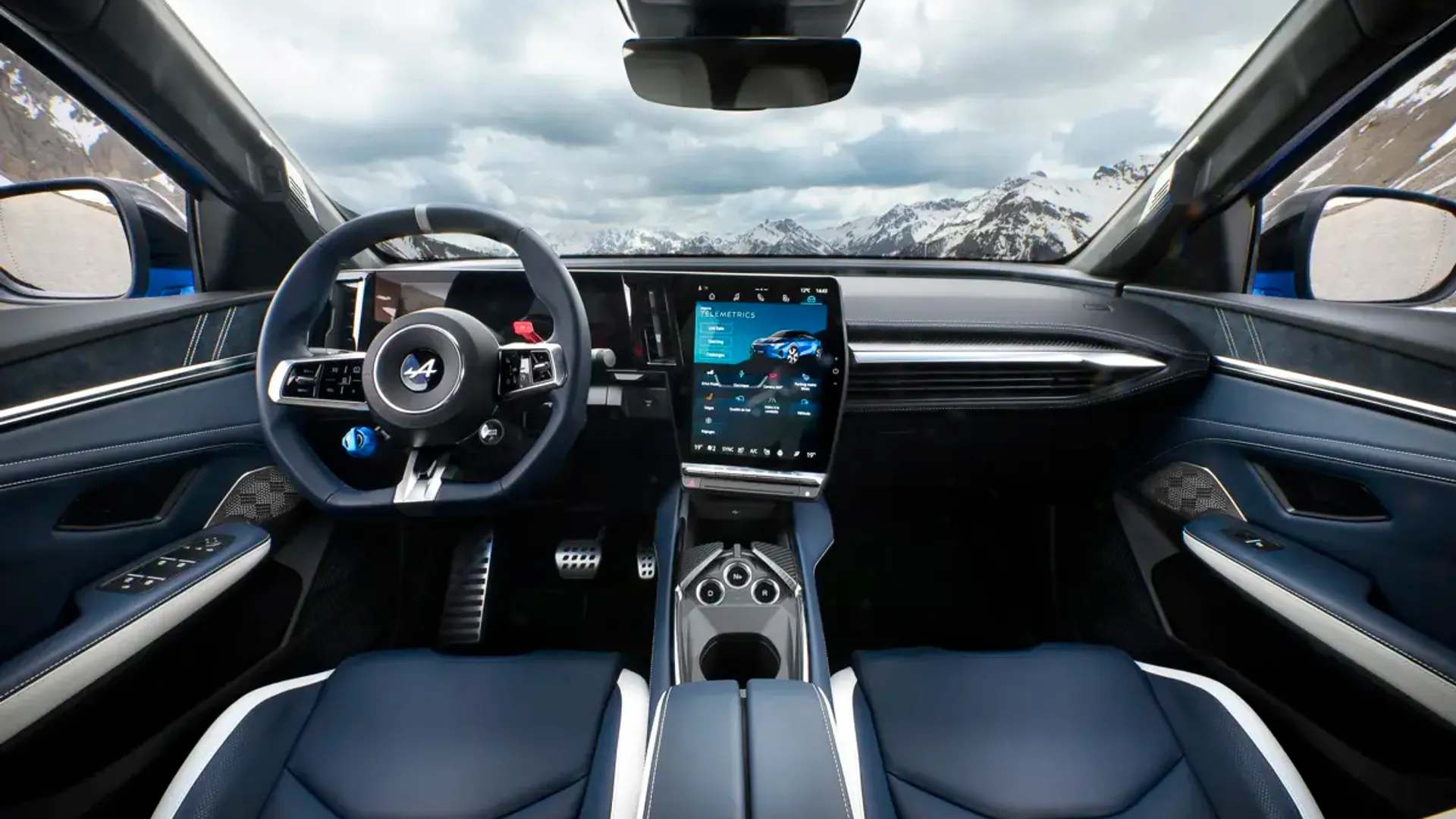 Elettronauti - Alpine A390 GT - Bianco - Plancia - Vista della plancia