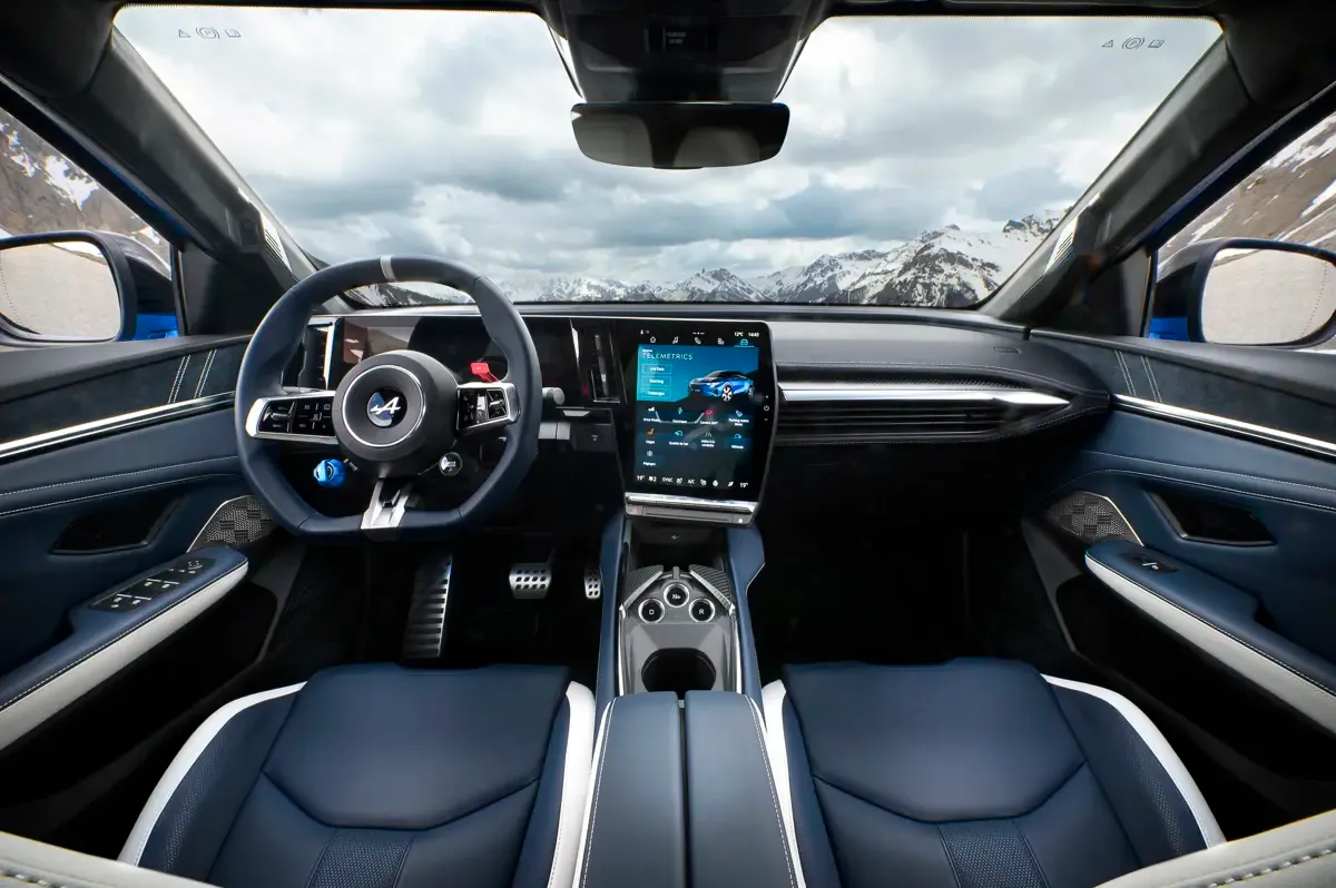 Elettronauti - Alpine A390 GT - Bianco - Plancia - Vista della plancia