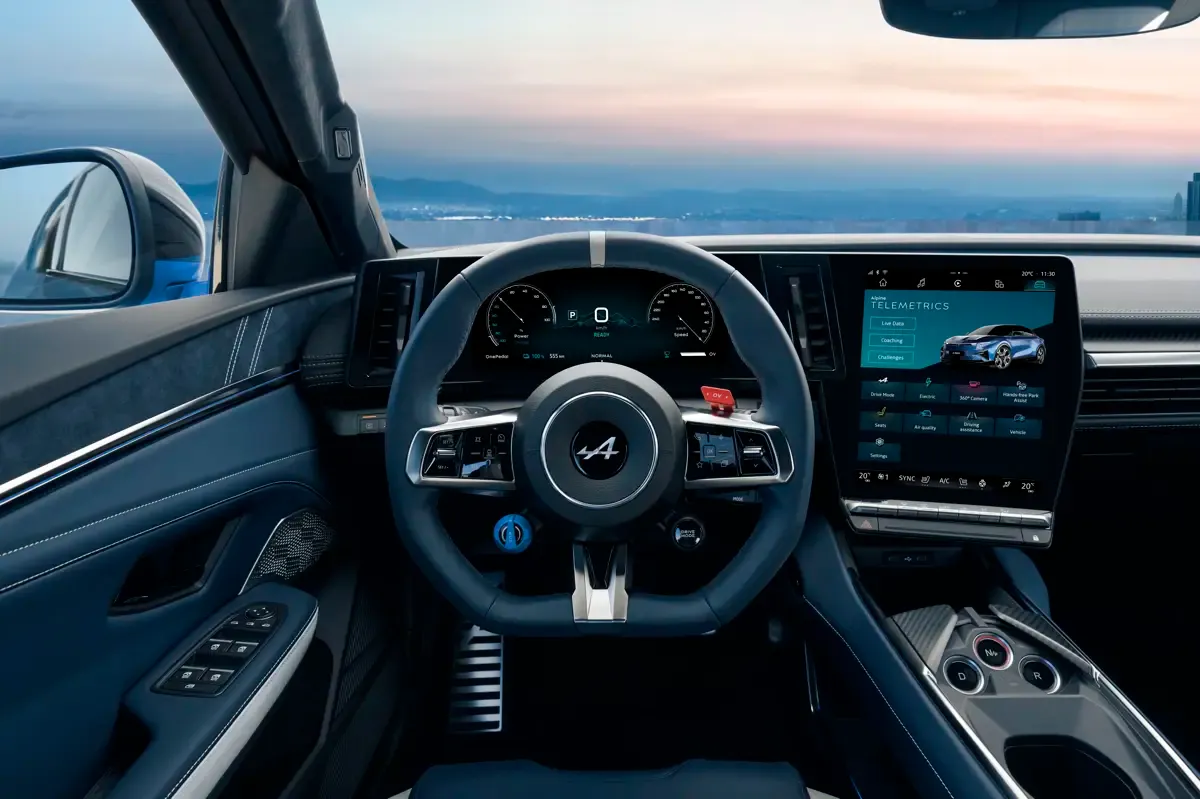 Elettronauti - Alpine A390 GT - Blu - Esterno - Vista anteriore a tre quarti