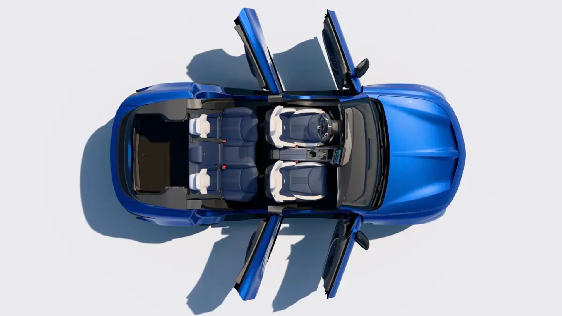 Elettronauti - Alpine A390 GT - Blu - Esterno - Vista anteriore a tre quarti