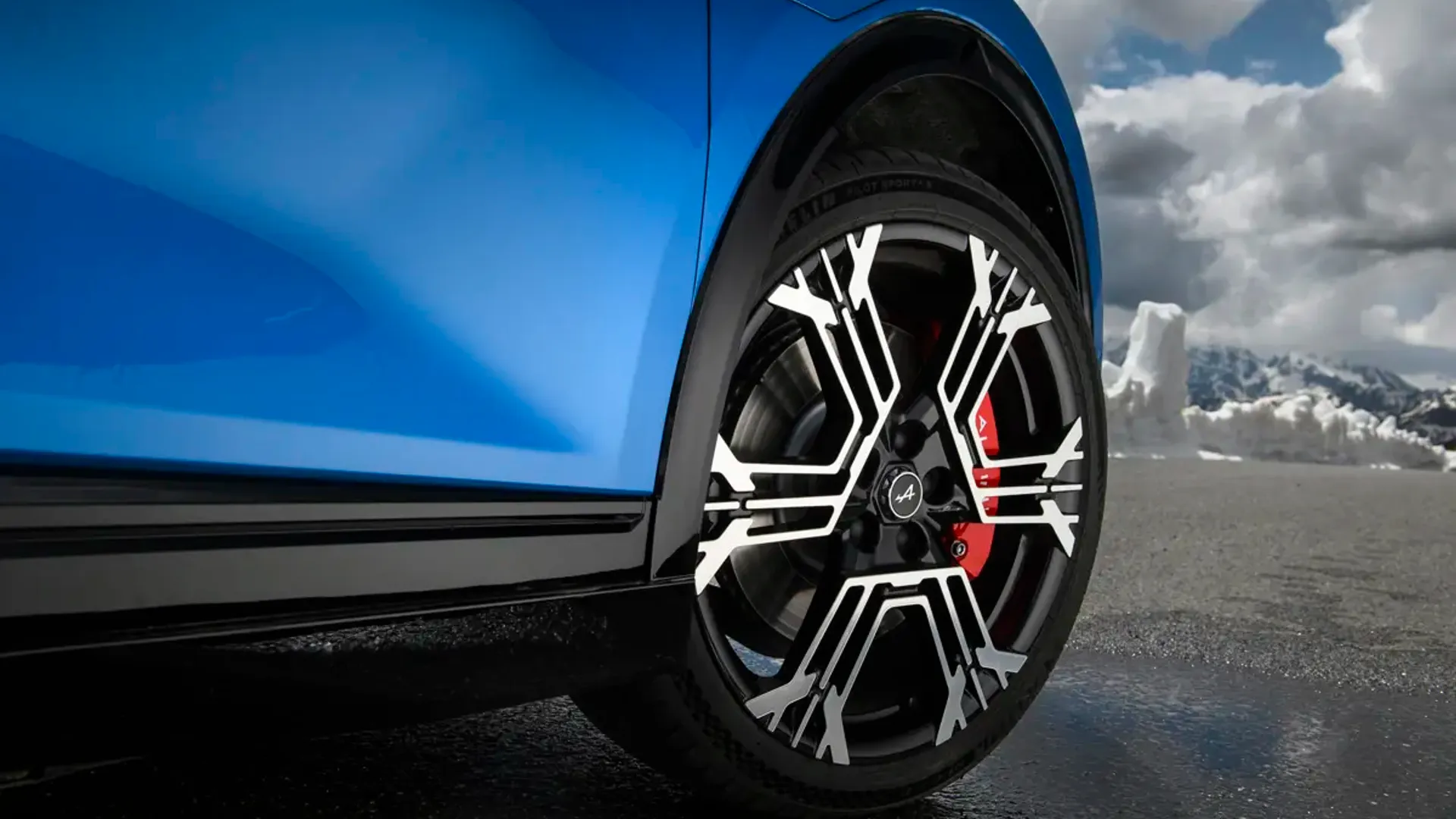 Elettronauti - Alpine A390 GT - Blu - Cerchio