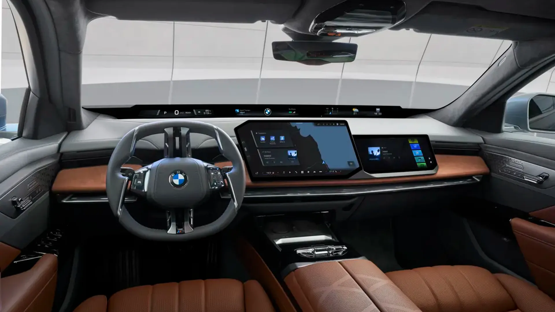 Elettronauti - BMW i7 M70 xDrive - Plancia - Vista della plancia