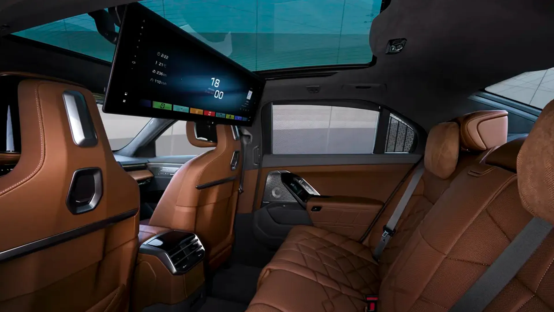 Elettronauti - BMW i7 50 xDrive - Bianco - Sedili - Sedili posteriori
