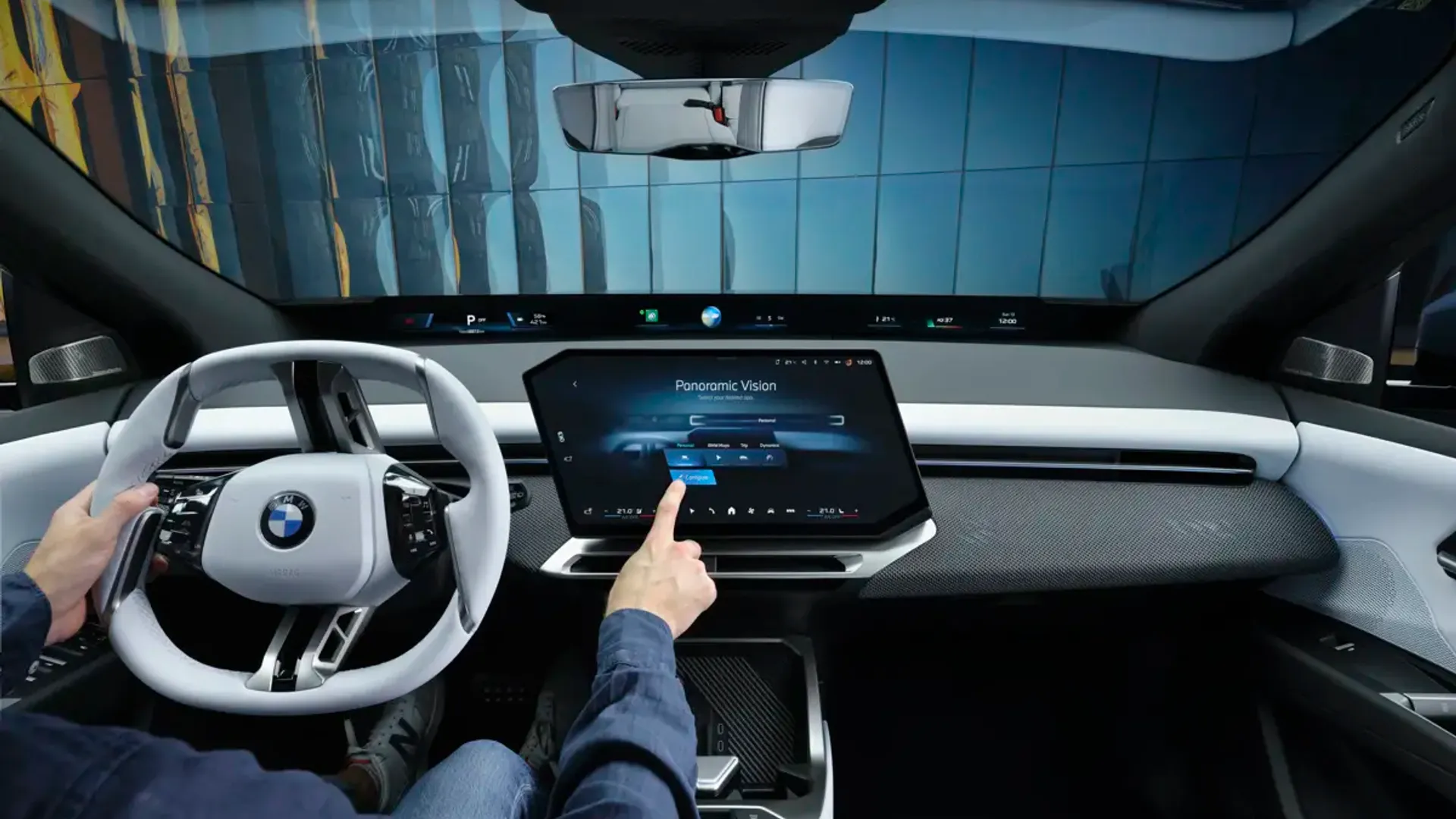 Elettronauti - BMW iX3 40 - Plancia - Vista della plancia