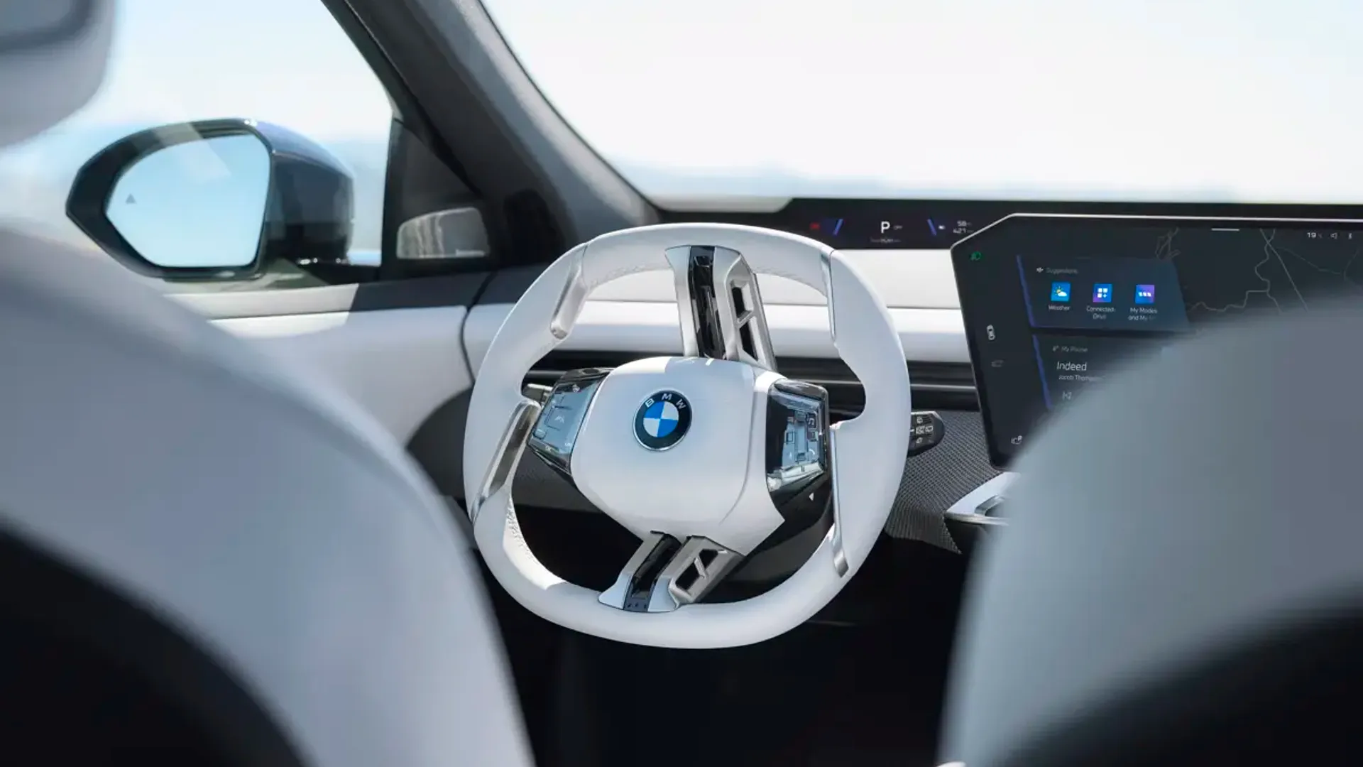 Elettronauti - BMW iX3 40 - Bianco - Esterno - Vista anteriore a tre quarti