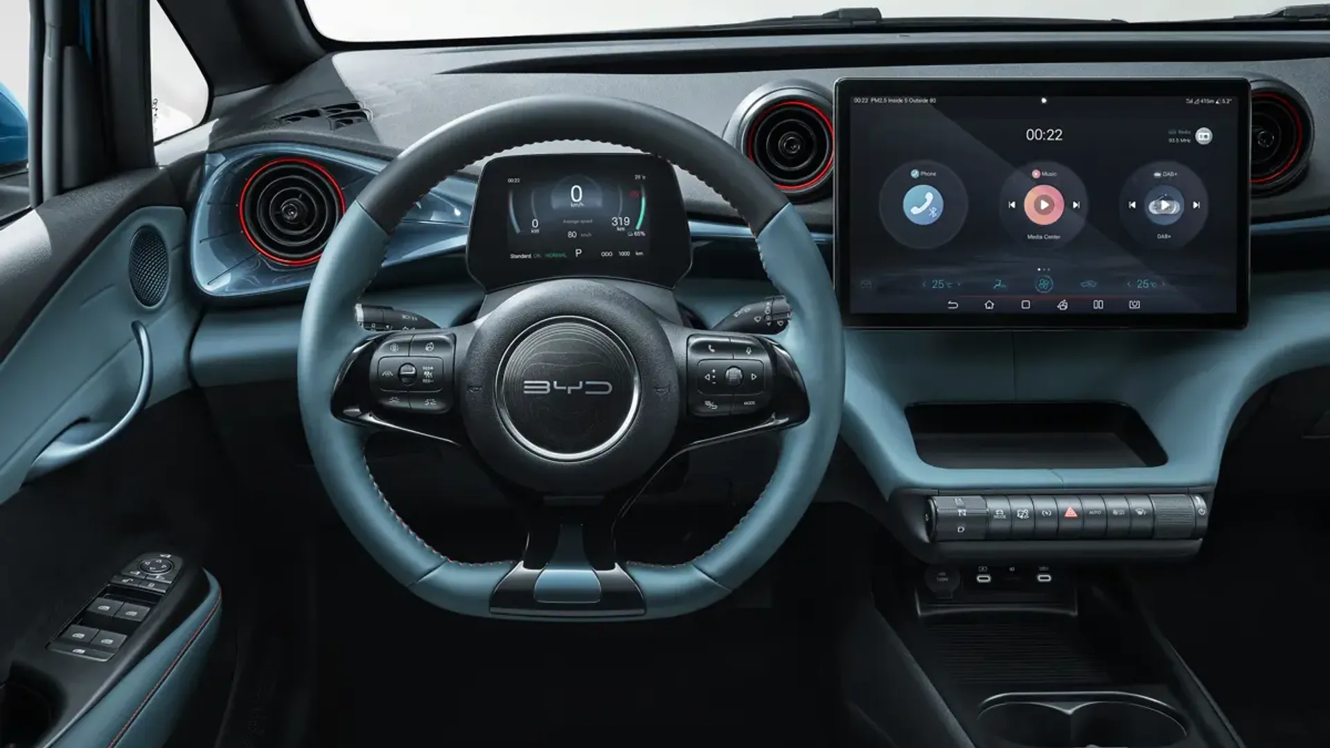 Elettronauti - BYD Dolphin Comfort - Infotainment