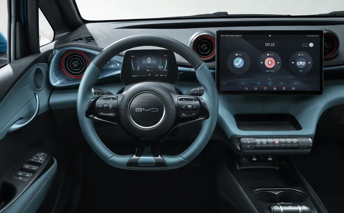 Elettronauti - BYD Dolphin Comfort - Infotainment