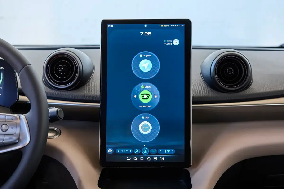 Elettronauti - BYD Dolphin Comfort - Infotainment