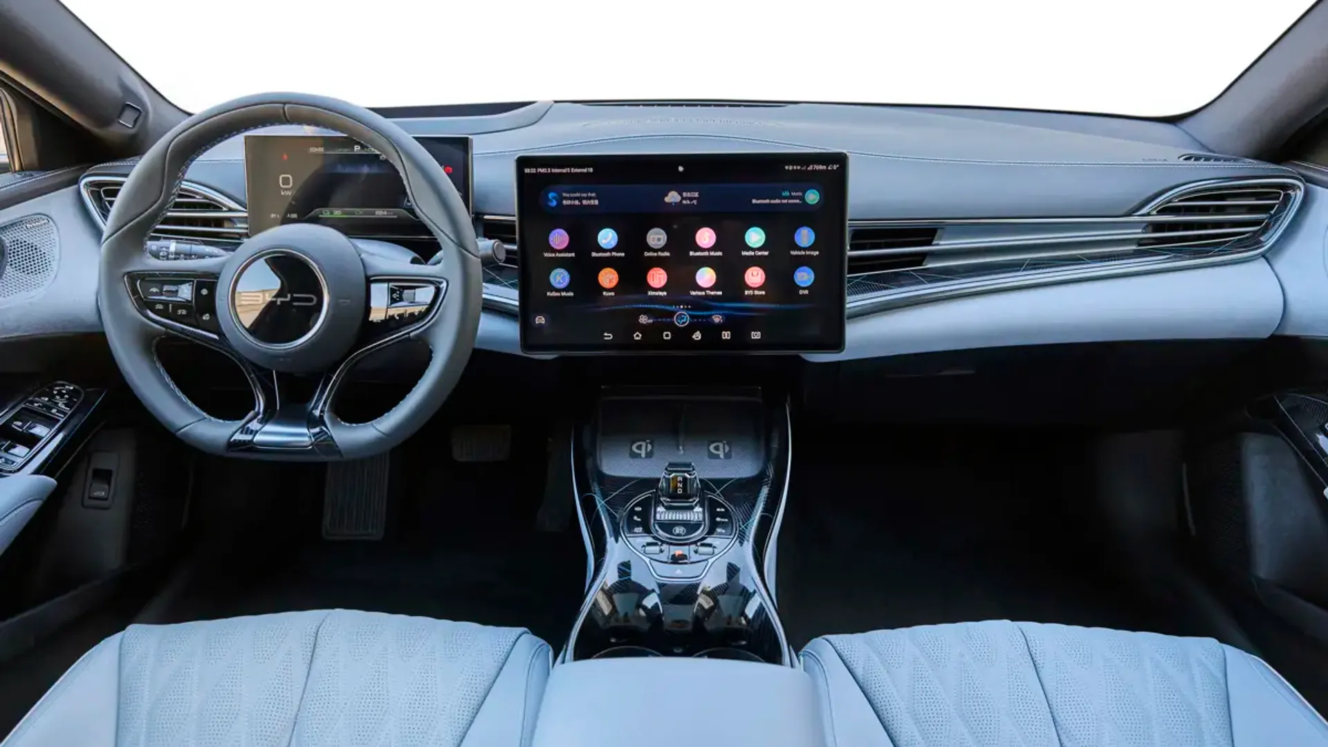 Elettronauti - BYD Seal 82.5 kWh AWD Excellence - Infotainment - Vista della plancia