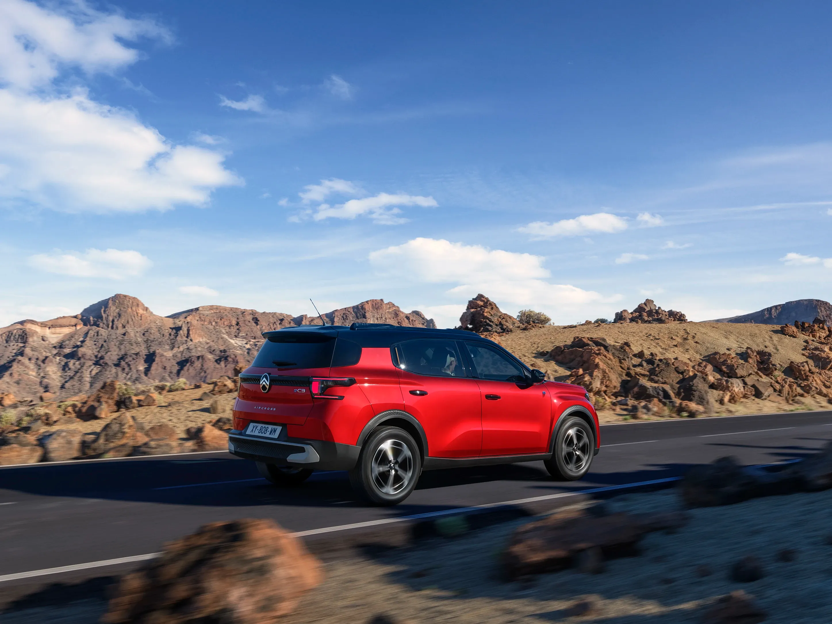 Citroen e-c3 Aircross Elettronauti in movimento