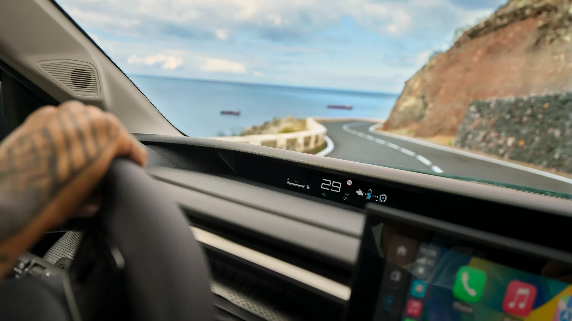 Citroen e-c3 Aircross Elettronauti hud