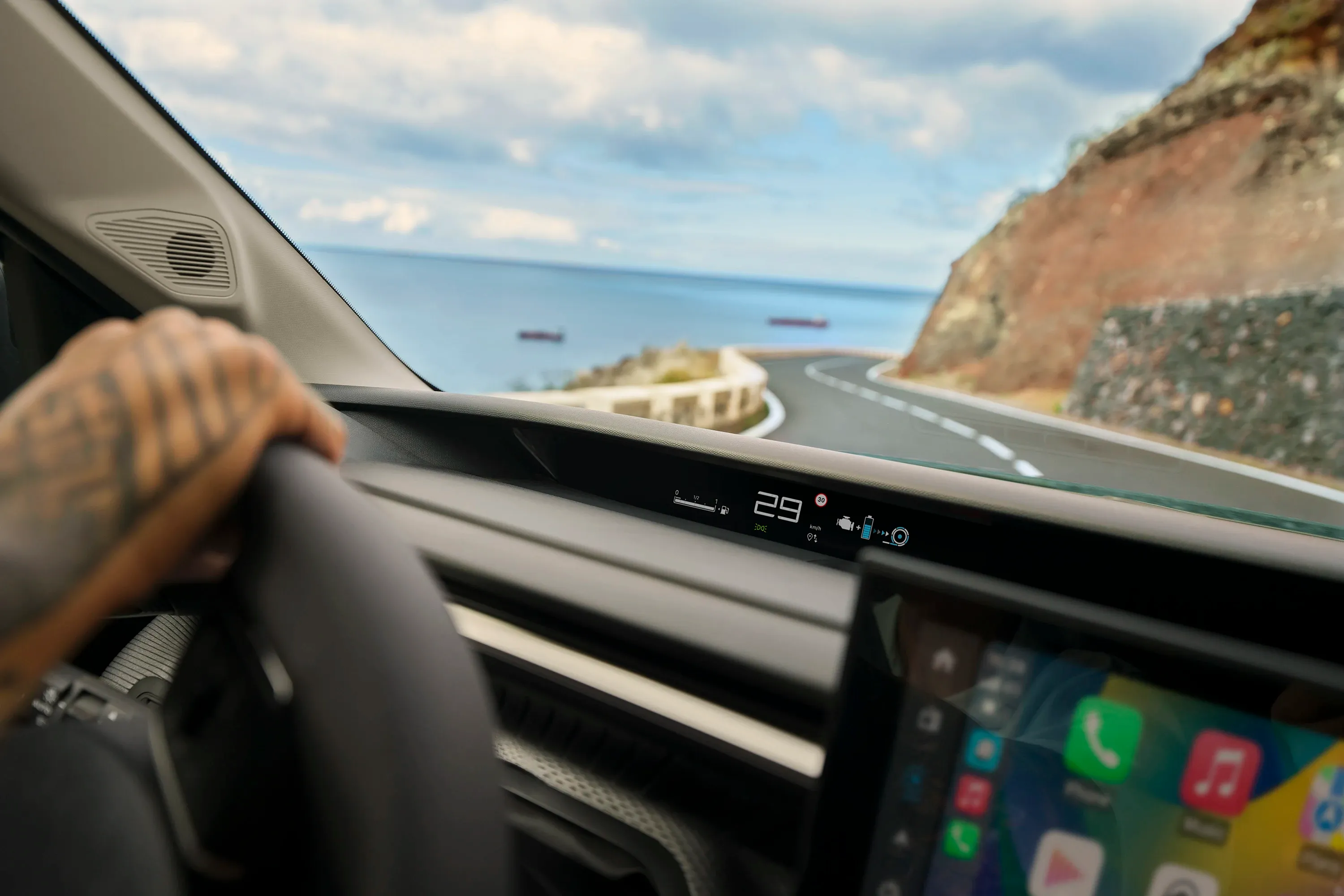 Citroen e-c3 Aircross Elettronauti hud