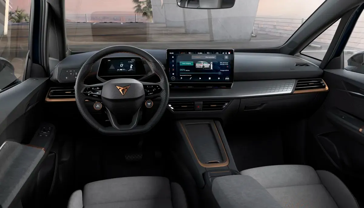 Elettronauti - Cupra Born 170 kW - 79 kWh IMPULSE+ - Infotainment - Vista della plancia