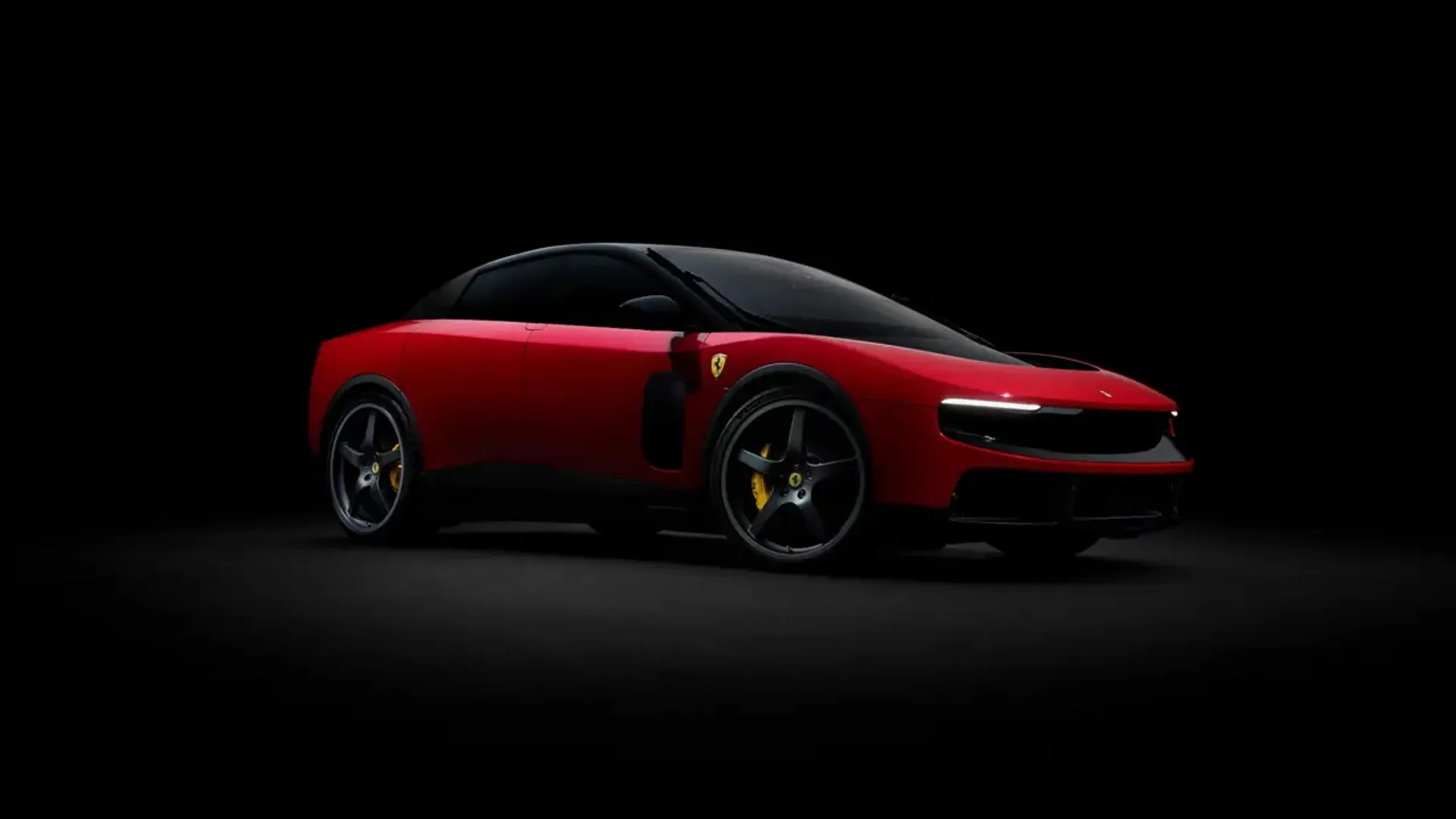 Elettronauti - Ferrari Luce - Grigio - Esterno - Vista anteriore a tre quarti