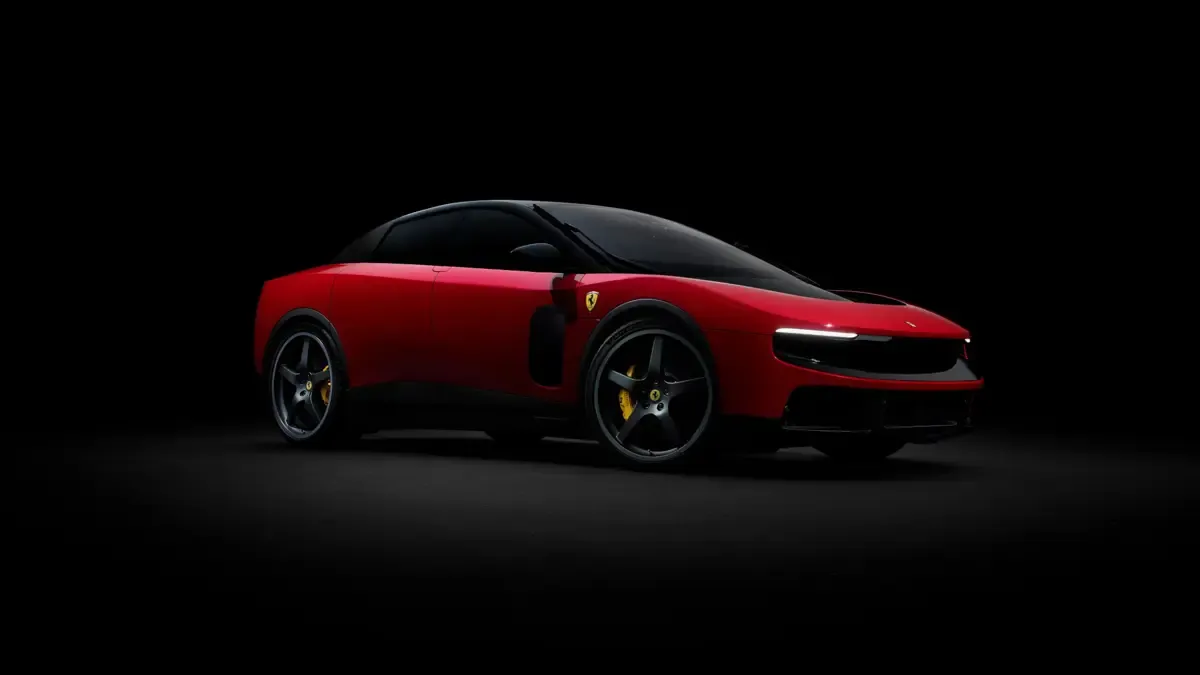 Elettronauti - Ferrari Luce - Grigio - Esterno - Vista anteriore a tre quarti