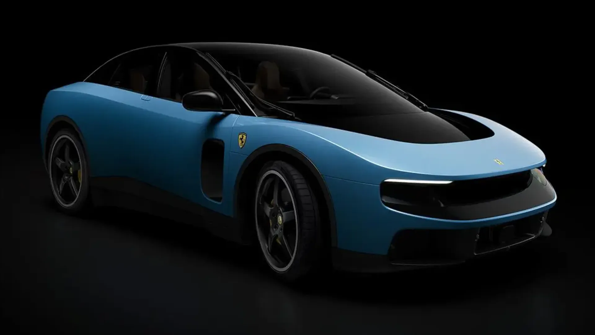 Elettronauti - Ferrari Luce - Grigio - Esterno - Vista anteriore a tre quarti