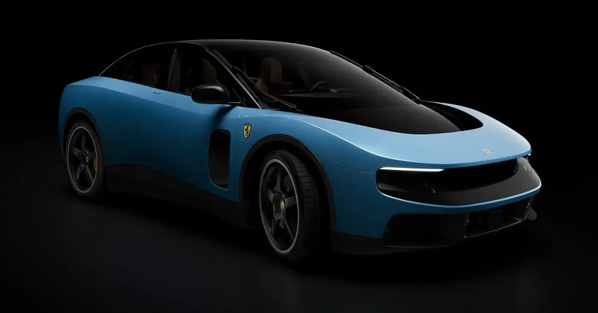 Elettronauti - Ferrari Luce - Grigio - Esterno - Vista anteriore a tre quarti