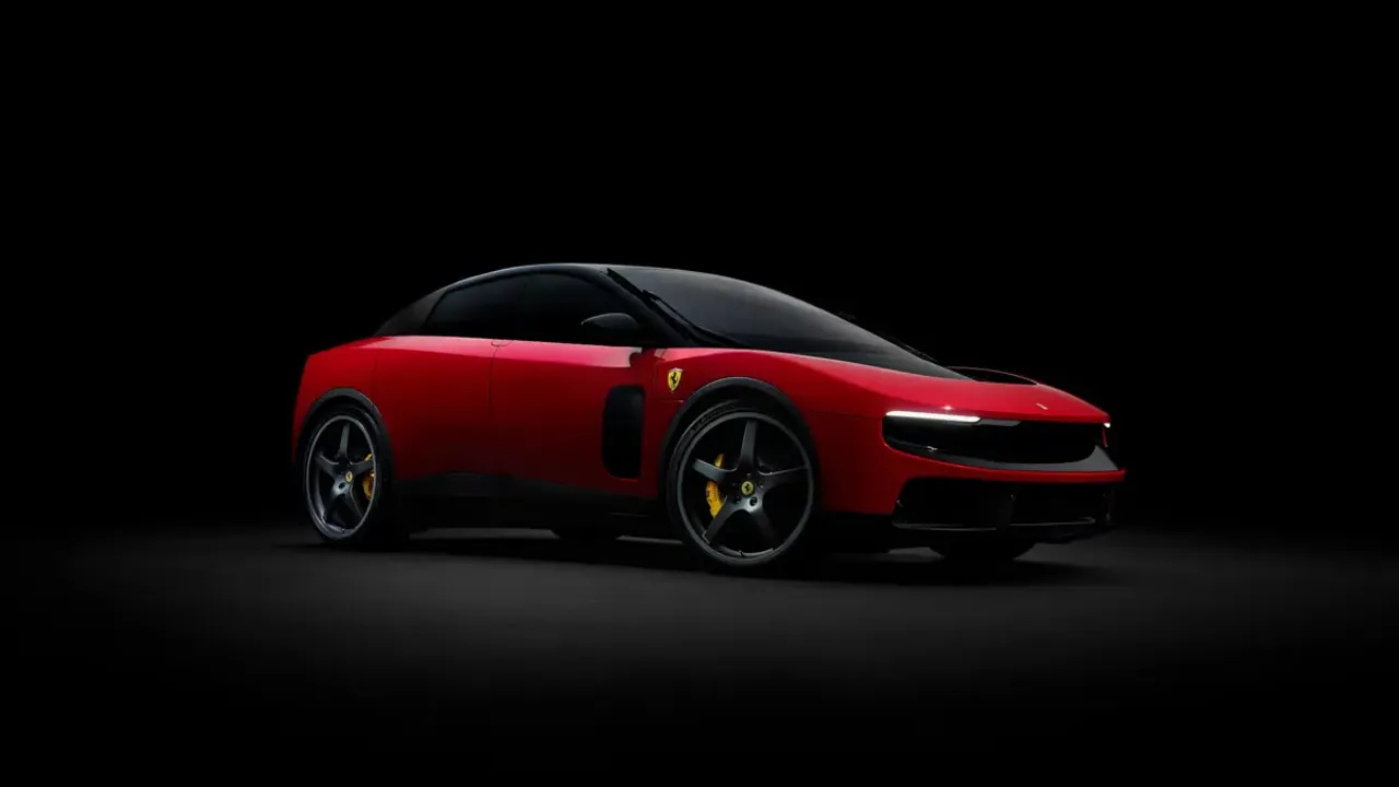 Elettronauti - Ferrari Luce - Argento - Esterno - Vista anteriore a tre quarti