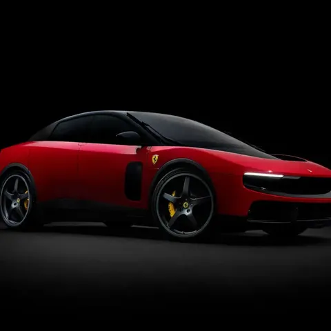 Elettronauti - Ferrari Luce - Argento - Esterno - Vista anteriore a tre quarti
