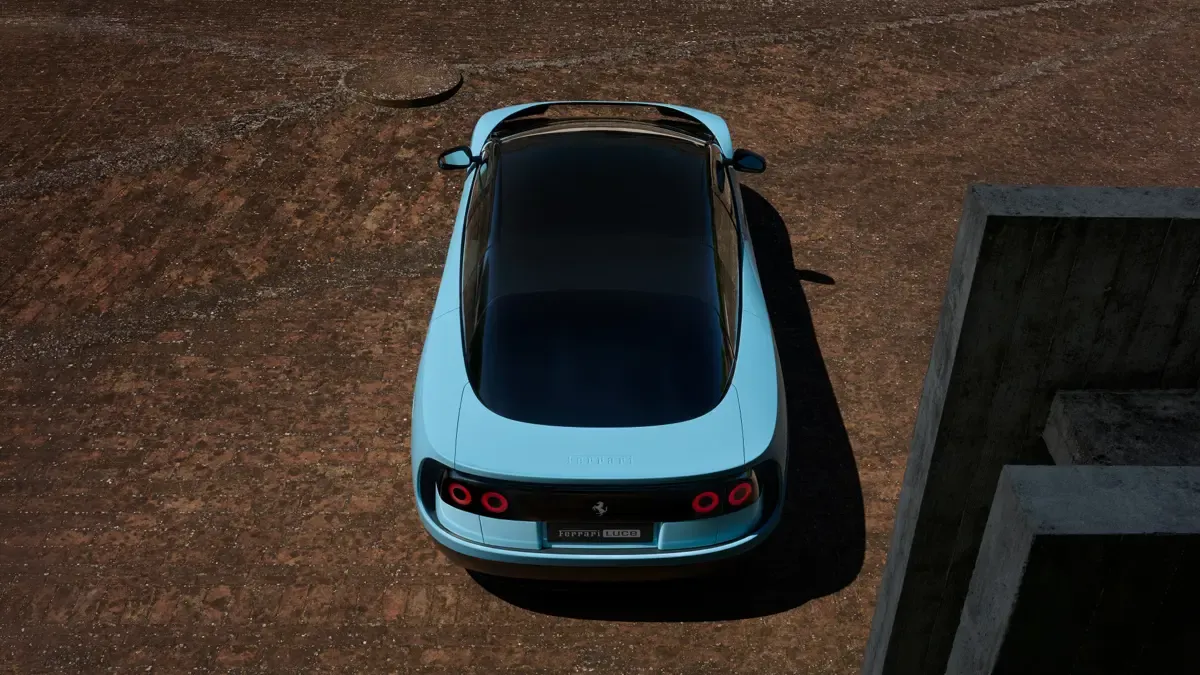 Elettronauti - Ferrari Luce - Argento - Esterno - Vista anteriore a tre quarti